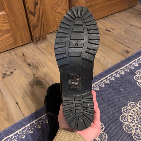 Black Zip-up Booties. Hardly worn! - Picture 5 of 6